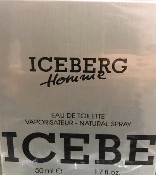 iceberg, herengeur, eau de toilette