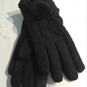 zwarte handschoenen