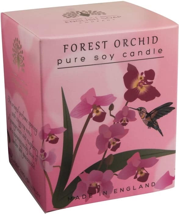 english soap, kaars, engelse zeep, orchidee