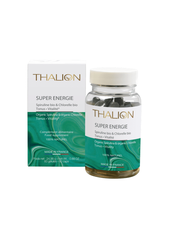 thalion, supplement, vitaminen, energie, spirulina, chlorella